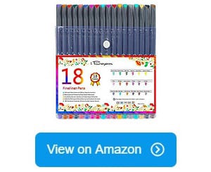 iBayam Dual Tip Art Brush Marker Pens for Adult Coloring 1 Count (Pack of  36)