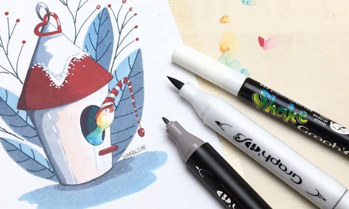 How to Use Alcohol Based Markers – ADAXI Arts