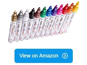 Uni Posca 8pk Pc-3m Water Based Paint Markers Fine Tip 0.9 -1.3mm In  Assorted Colors : Target