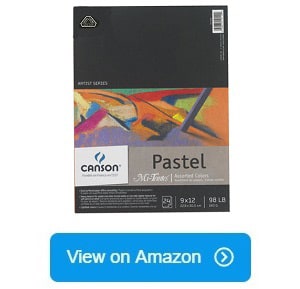 Sanded Pastel Paper Italian Clay 320 Grit 9X12 8 Pack