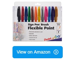 12 Best Brush Pens Reviewed and Rated in 2024 - Art Ltd Mag