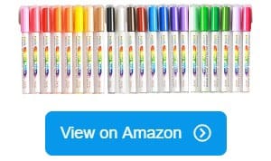 ZEYAR Premium Acrylic Paint Pen, Water Based, Extra Fine Point, 18 Colors,  Odorless, Acid Free and Safe, Opaque Ink, Environmental Friendly, AP  Certified 