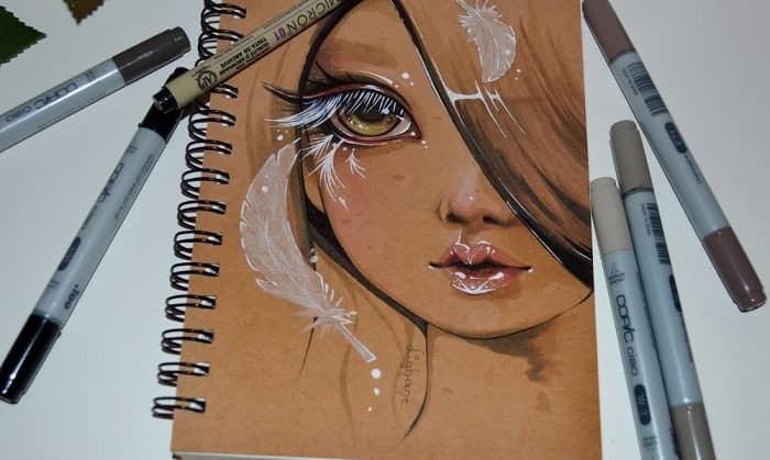 Best Sketchbook for Pencil and Ink - Copic Thinking