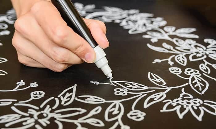 The Best White Pens for Black Paper - TinkerLab