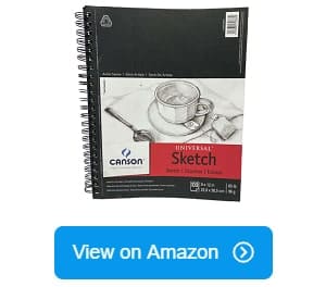 Art-n-Fly Sketch Pad  100 Sheets 9 X 12 Inch Smooth Surface