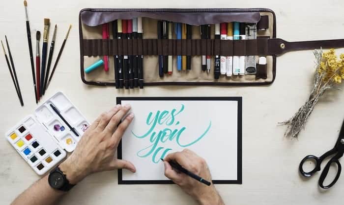 best hand lettering kit for beginners