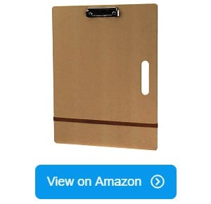 Drawing Board 17 x 24 Art Board Double Clip Sketch Board Hardboard Art  Clipboard Low Profile Clip Drawing Boards for Artists Pack of 1: Drawing  Boards