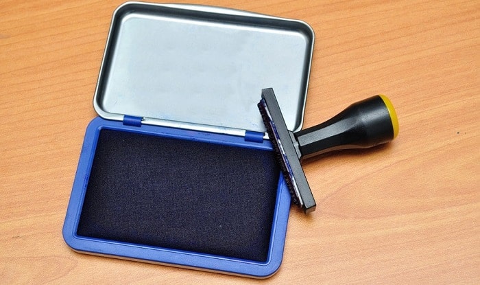 KORES Purple Ink Pad (For Office Use) Stamp Pad