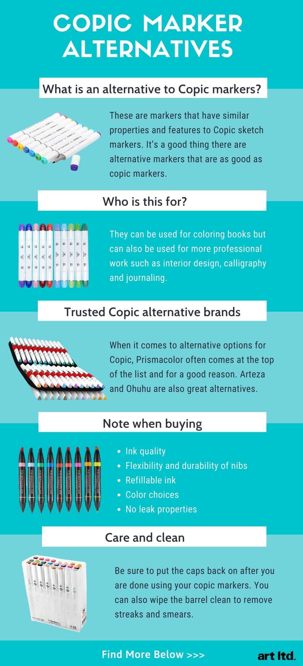 12 Best Copic Marker Alternatives Reviewed and Rated in 2024