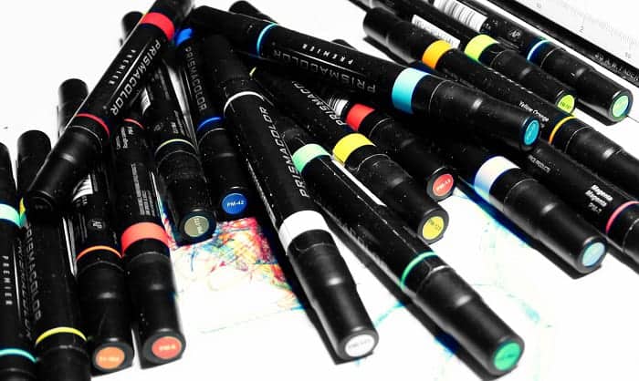 how to blend prismacolor markers
