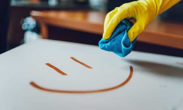 how to get permanent marker off countertop