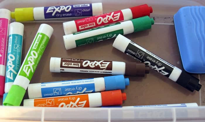 why does dry erase marker-remove-sharpie