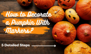how to decorate a pumpkin with markers