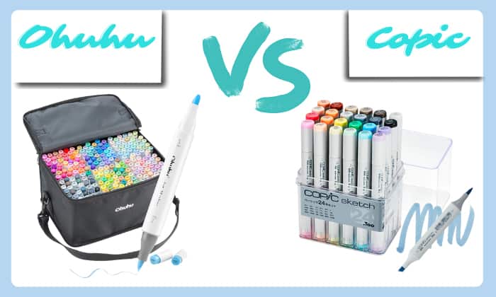 Ohuhu Markers vs Copic Markers - Marker Review 