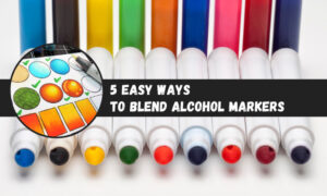 how to blend alcohol markers
