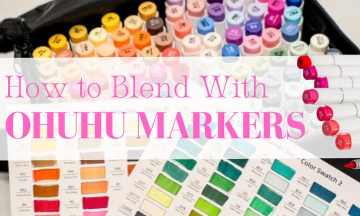 how to blend with ohuhu markers
