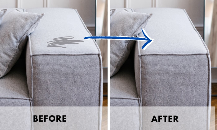 how to get marker out of microfiber couch