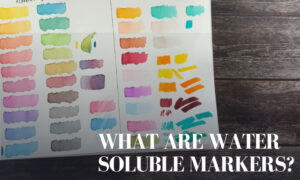 what are water soluble markers