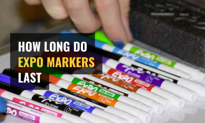 how long do expo markers last