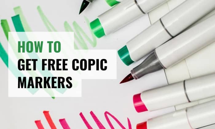 how to get free copic markers