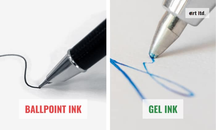 Fountain pen deals vs gel pen