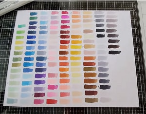 BLICK STUDIO BRUSH MARKER - Review & Demo! - MissKerrieJ - 