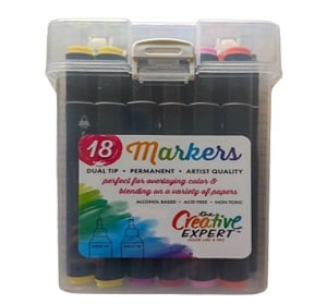 Creative Expert Kids - Brush Markers Set of 36