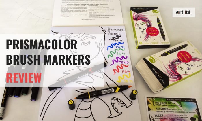 prismacolor brush markers review