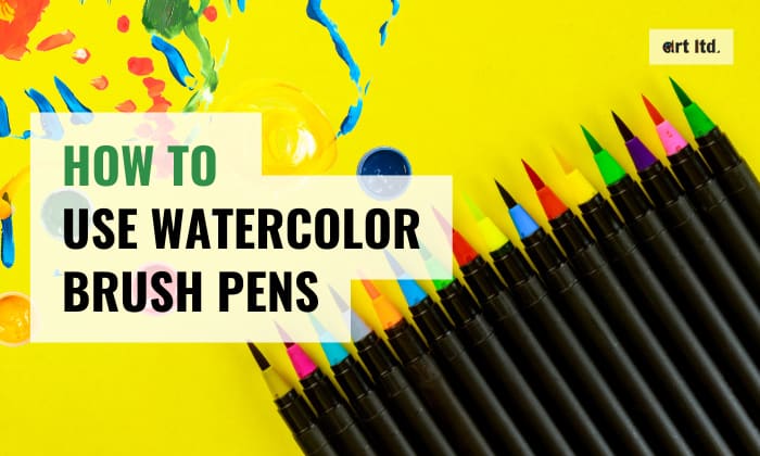 How to Use Watercolor Brush Pens