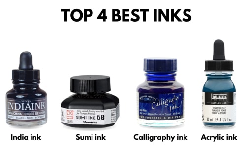 choosing-the-best-ink-for-your-dip-pen