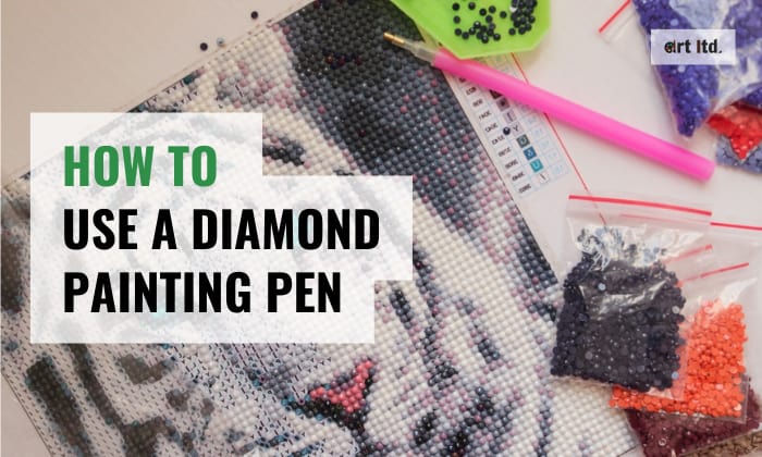 how to use a diamond painting pen