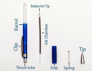 structure-of-ballpoint-pen