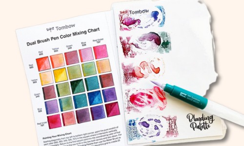 the-Tombow-Watercoloring-set