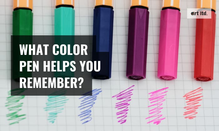 What Color Pen Helps You Remember