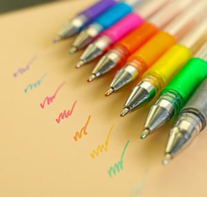 How to Color with Gel Pens 