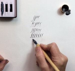 step-4-to-put-calligraphy-with-Dip-pen