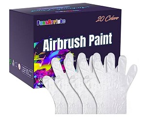  Airbrush Paint, 20 Colors Acrylic Air brush Paint Kit