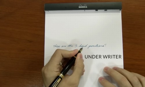 Hand-Position-Underwriter