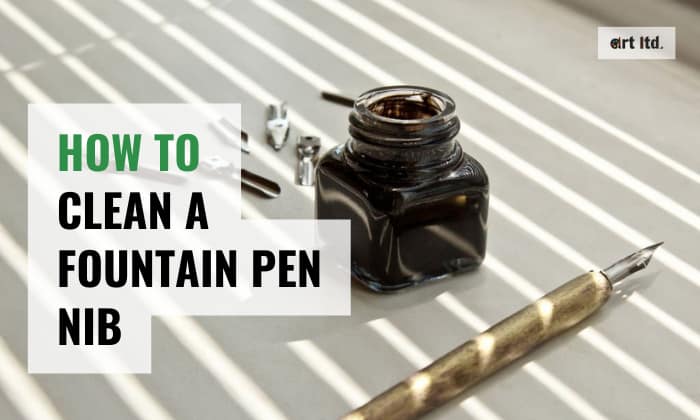 how to clean a fountain pen nib