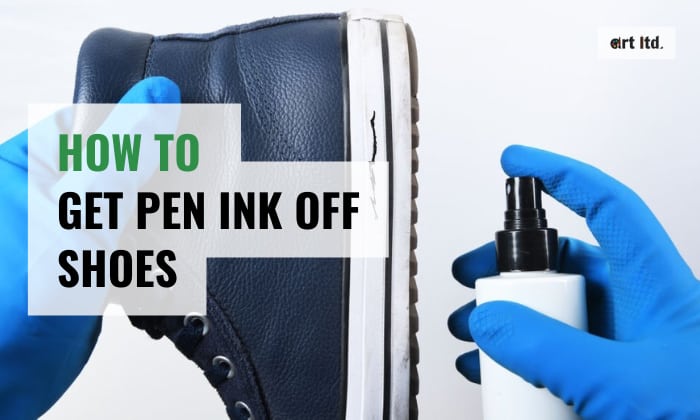how to get pen ink off shoes