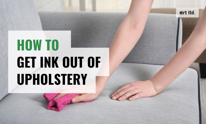how to get ink out of upholstery