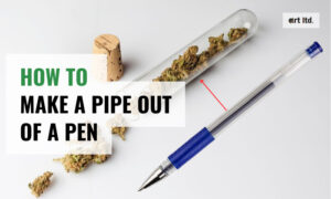 how to make a pipe out of a pen
