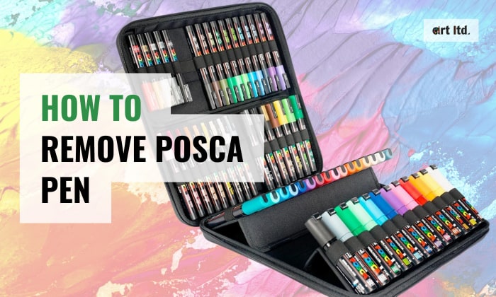 how to remove posca pen
