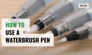 how to use a waterbrush pen