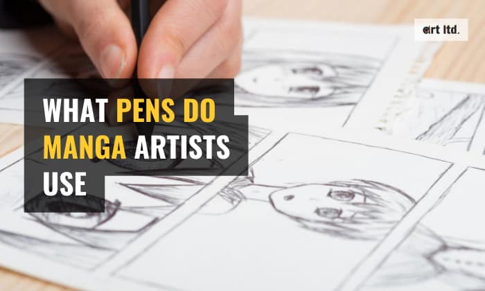 what pens do manga artists use