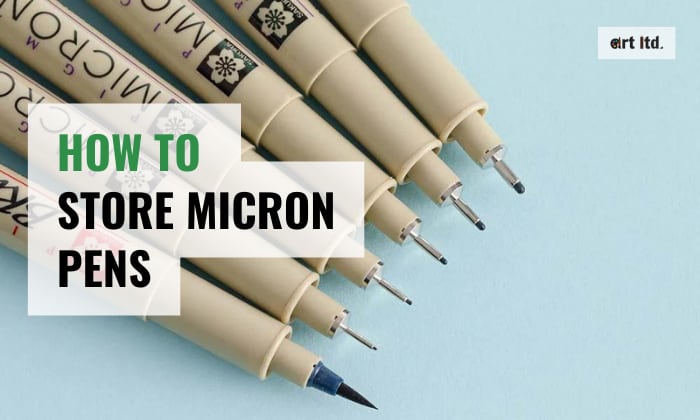 how to store micron pens