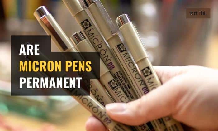 are micron pens permanent